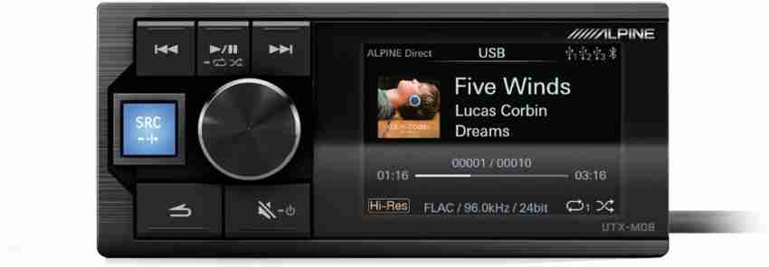  Alpine Electronics DAB and Bluetooth 1 Din Radio : Electronics