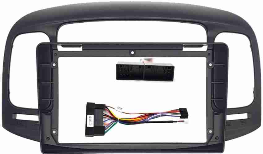 Pinalloy Carbon Fiber ABS Interior Accessories Dash Audio Frame for Vo
