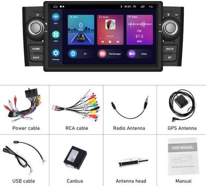 IntelliPlay Lite - 9 inch (2GB/32GB) with 4G SIM, GPS Tracking, Android  Auto, Apple CarPlay* 2 DIN, OEM Frame