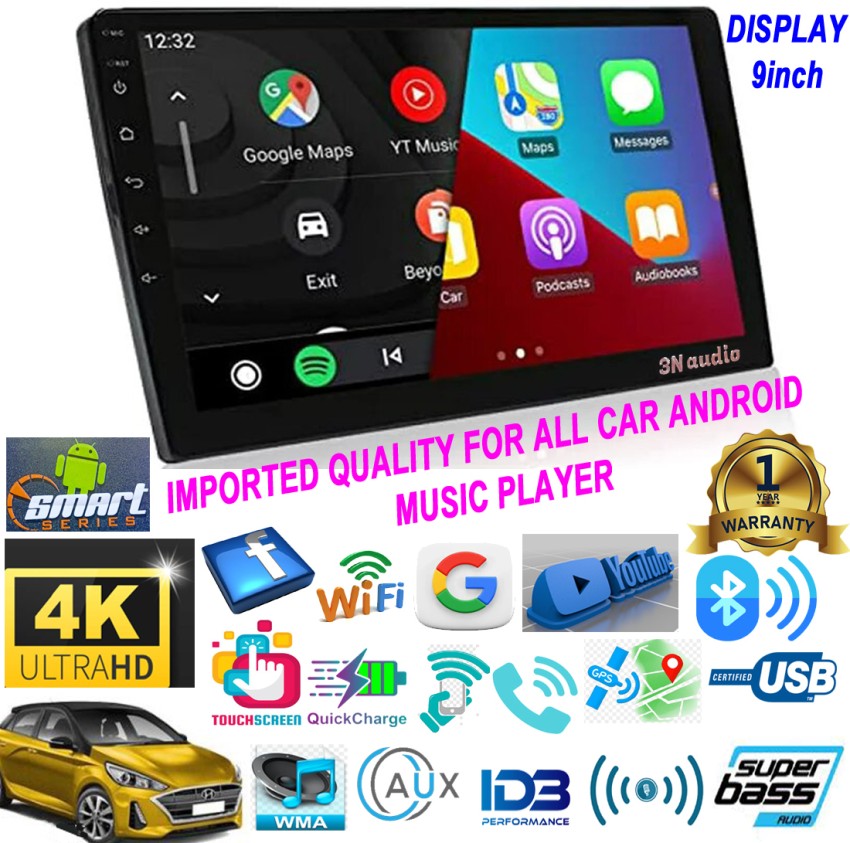 Double din stereo with deals gps and backup camera