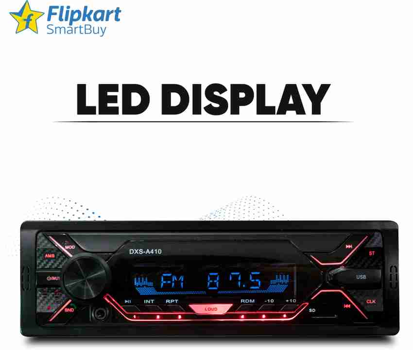 Flipkart SmartBuy 220W Front Panel Universal Fit Single Din Dual