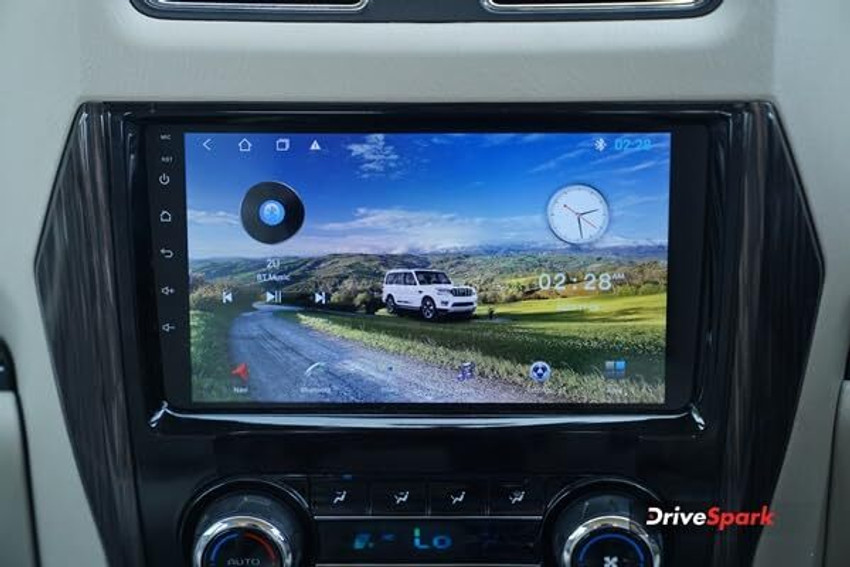 Mahindra music system hot sale price