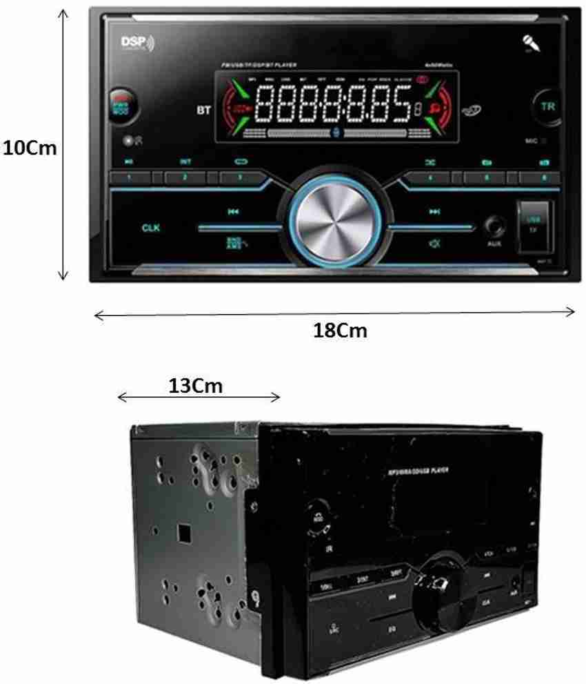 AYW Double Din Universal Car Stereo MP3 Player with BT FM USB