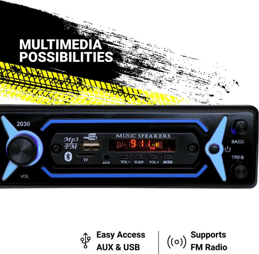 SHOPDAY MP3 CAR PLAYER WITH BLUETOOTH Car Stereo Price in India