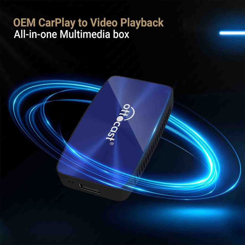 Ottocast Play 2 Video wireless CarPlay/ Android Auto Built-in Car 