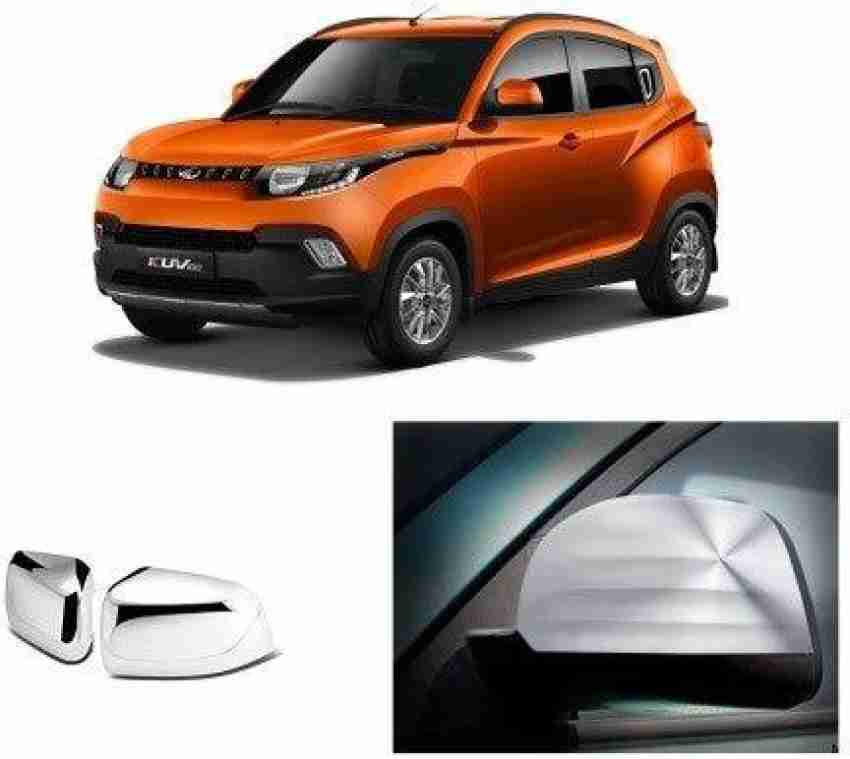 Bubu Mahindra KUV 100 Car Side mirror chrome cover for all model