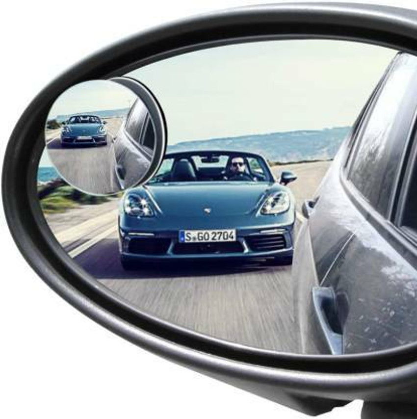 Small shop car mirror