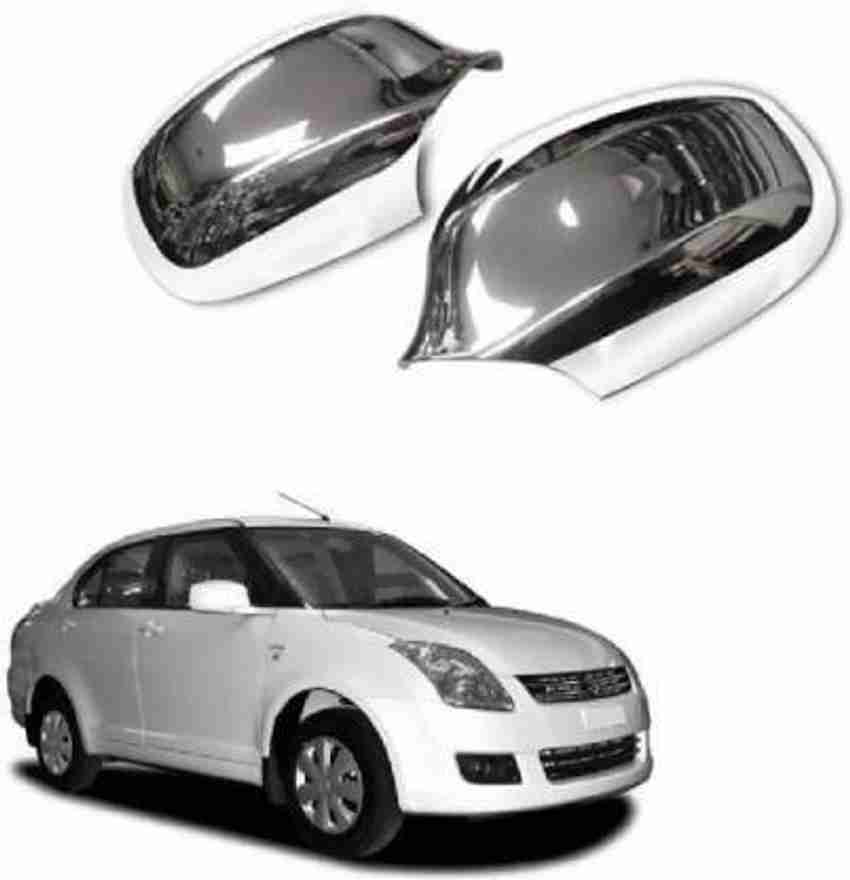 Bubu Car Silver Plated chrome side Mirror frame For Maruti Swift Dzire  (2008-2011) Borosilicate Glass Car Mirror Cover Price in India - Buy Bubu  Car Silver Plated chrome side Mirror frame For