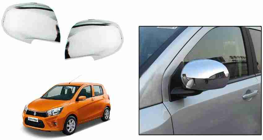 Bubu Car silver Plated Chrome side mirror cover for Maruti Celerio