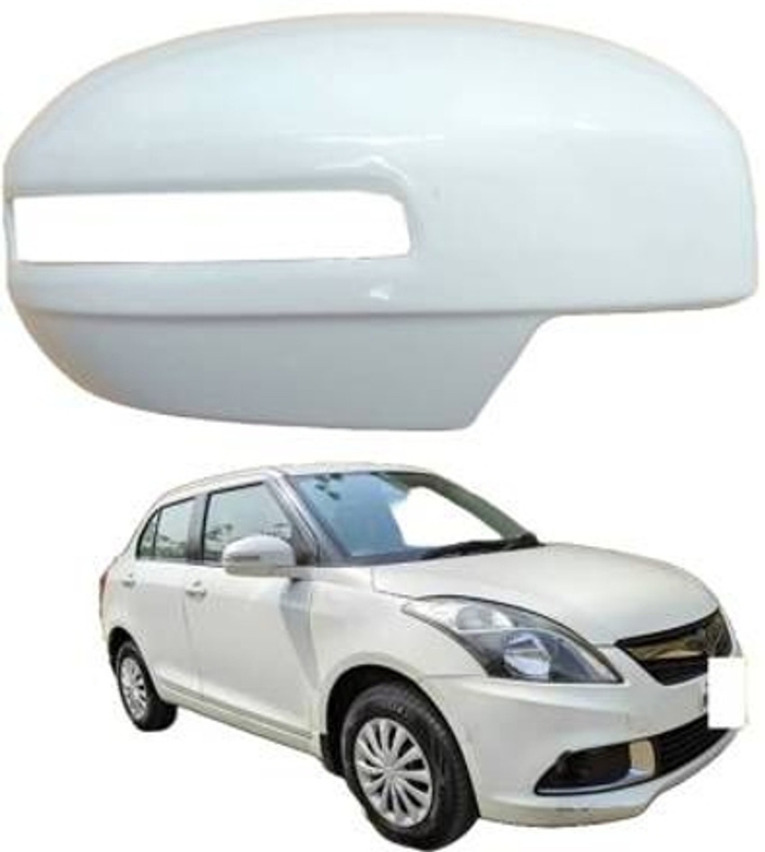 KYLO Side Mirror cover for swift swift dzire with indicator hole right side white Plastic Car Mirror Cover Price in India Buy KYLO Side Mirror cover for swift swift dzire with indicator hole