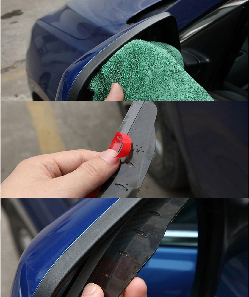 SEMAPHORE Transparent Car Side Mirror Rain Eyebrow Guard For