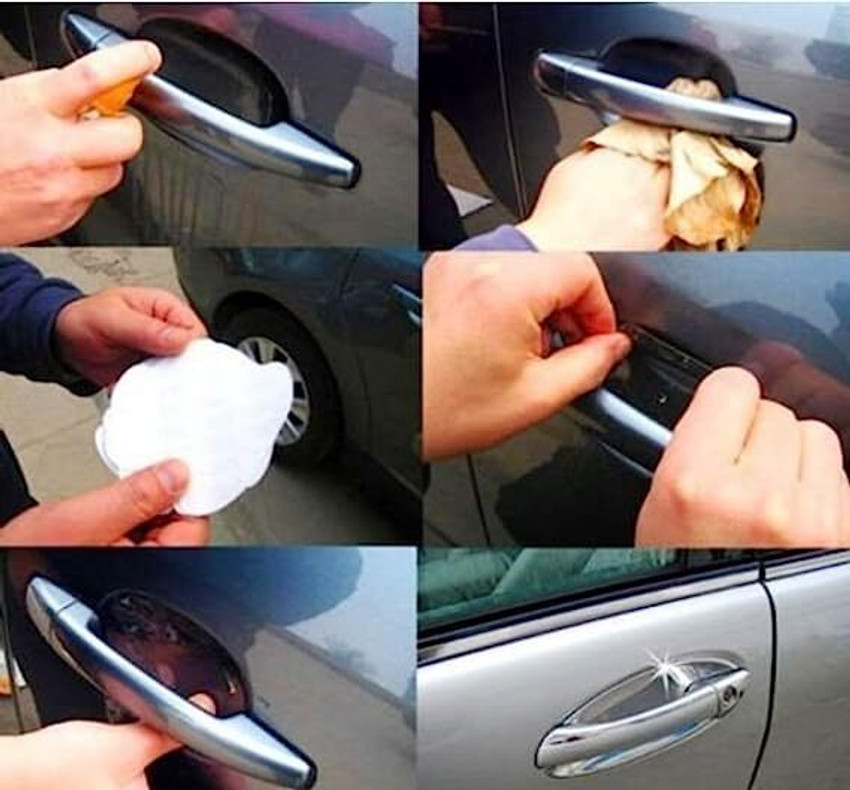 Car handle guard sale