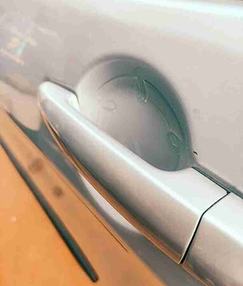 JN STORE Invisible Clear Handle Cup Scratch Guard Sticker Car Pet