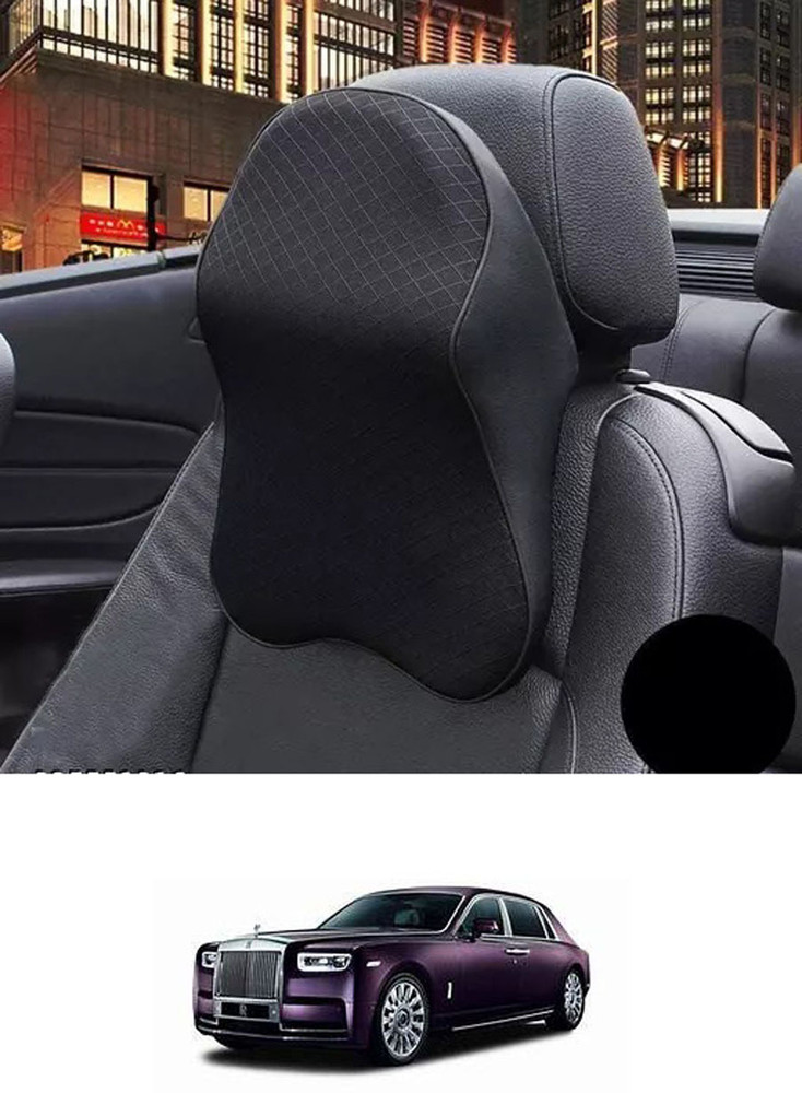 RONISH Black Memory Foam Car Pillow Cushion for Rolls Royce Price in India Buy RONISH Black Memory Foam Car Pillow Cushion for Rolls Royce online at Flipkart