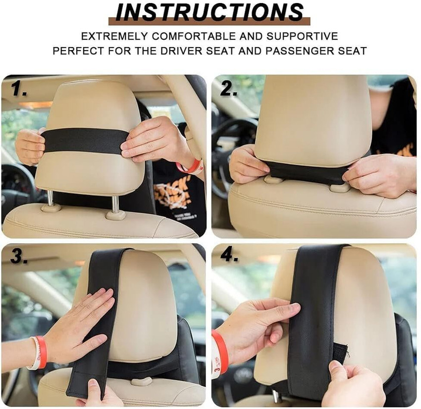 Car seat head and neck support shop