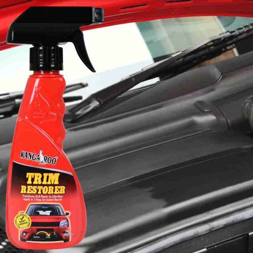 Kangaroo® Car Care Kit (Car Polish + Dashboard Polish + Scratch Remover +  Chrome Metal