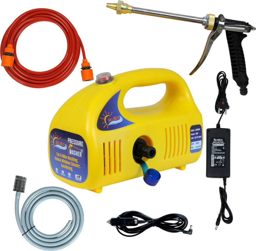 Portable car cheap washing pump