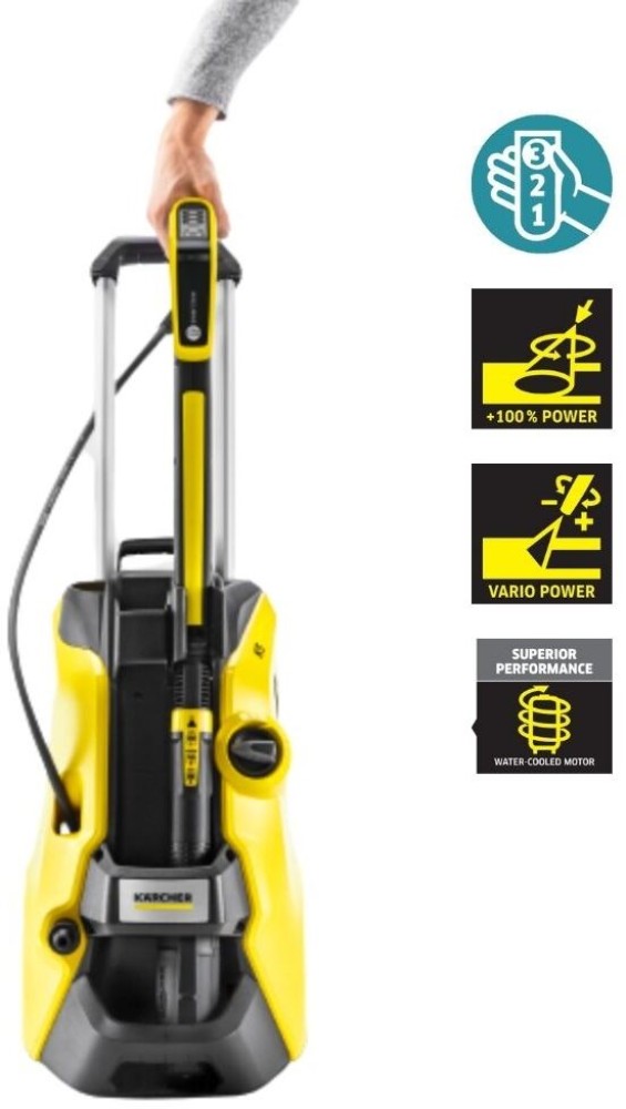 PRESSURE WASHER KARCHER K5 Full Control Home Compatible 15 Meter Hose Reel  £166.96 - PicClick UK