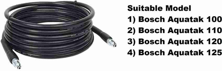 VIPARTH HEAVY DUTY HIGH PRESSURE HOSE PIPE FOR BOSCH AQT SERIES (10 Meter)  Pressure Washer