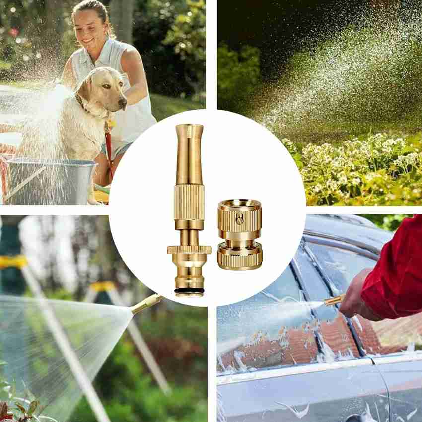 Cheetra Brass nozzle spray suitable for 1/2 inch pipe for gardening and  washing Bidet Nozzle Price in India - Buy Cheetra Brass nozzle spray  suitable for 1/2 inch pipe for gardening and