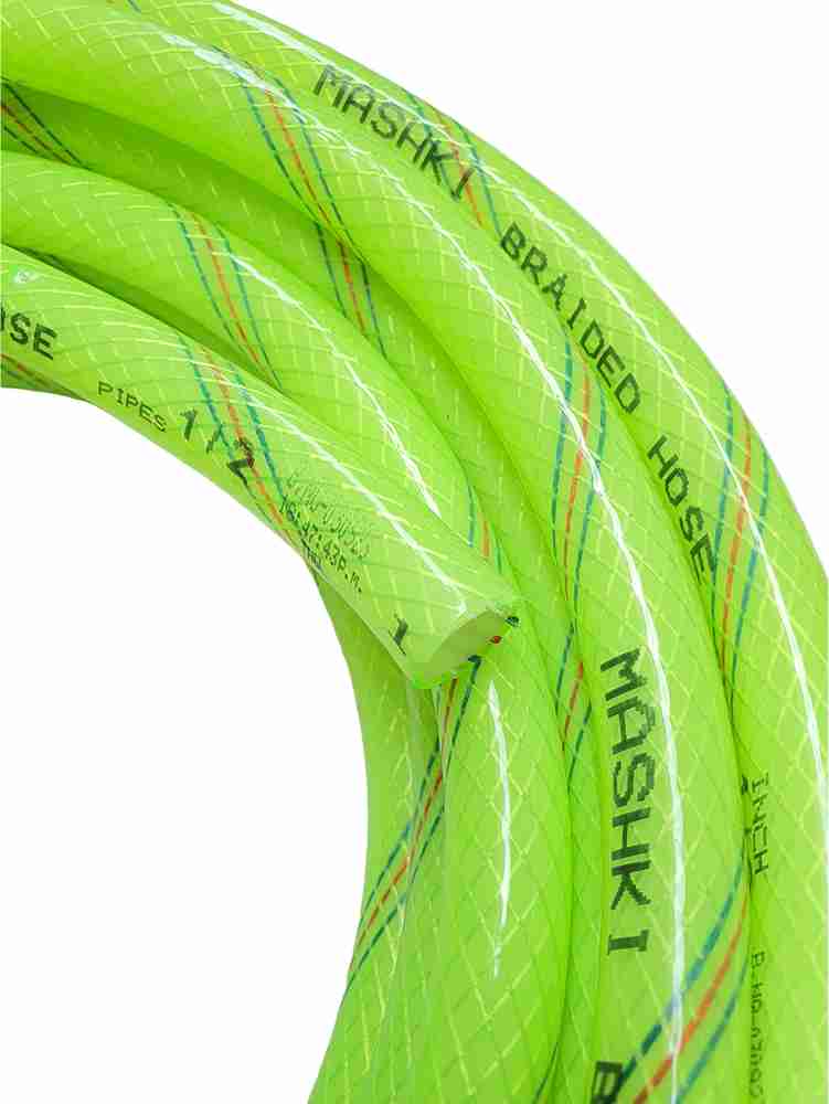 Green Braided Shamba Hose Pipe