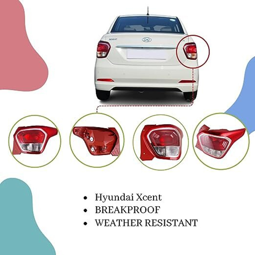 Car back light top cover