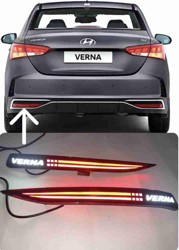 Hyundai verna fluidic shop rear bumper light
