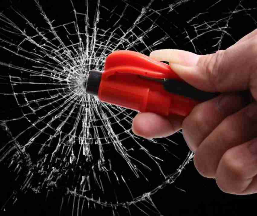 carfrill 3pcs Car Safety Hammer Window Breaker, Emergency Escape