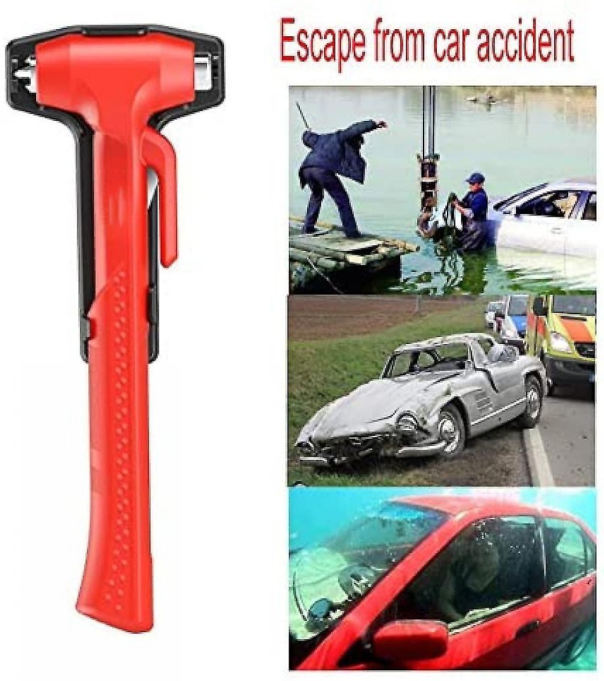 SYGA Emergency Car Window Breaker and Seatbelt Cutter, Escape