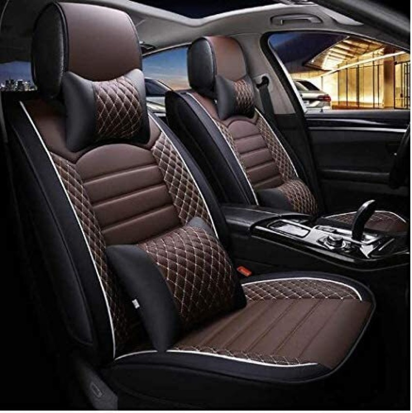 Pegasus Premium Brown Leather Car Seat Cover