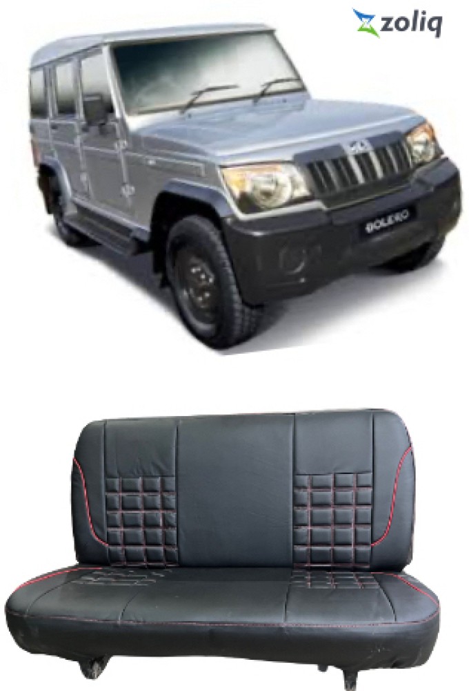 Vini's PU Leather Car Seat Cover For Mahindra Bolero Price in India - Buy  Vini's PU Leather Car Seat Cover For Mahindra Bolero online at
