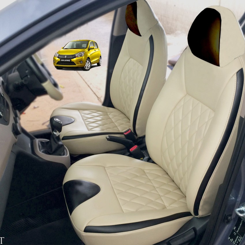 AutoSafe Leather Car Seat Cover For Maruti Celerio Price in India Buy AutoSafe Leather Car Seat Cover For Maruti Celerio online at Flipkart