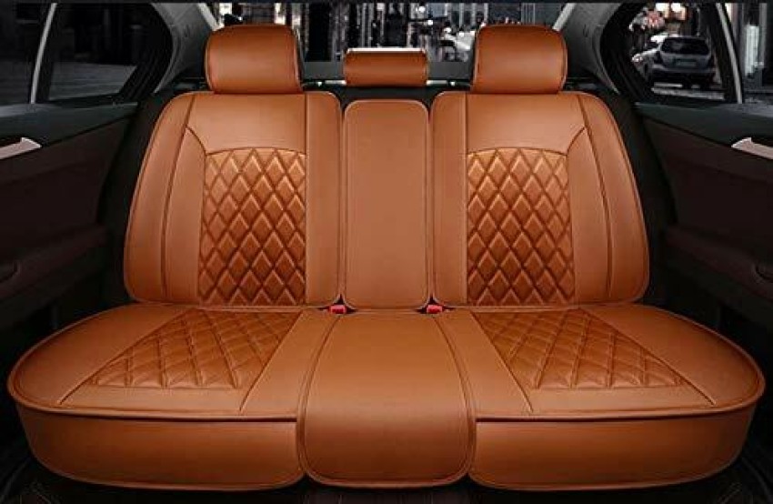 Pegasus Premium Brown Leather Car Seat Cover