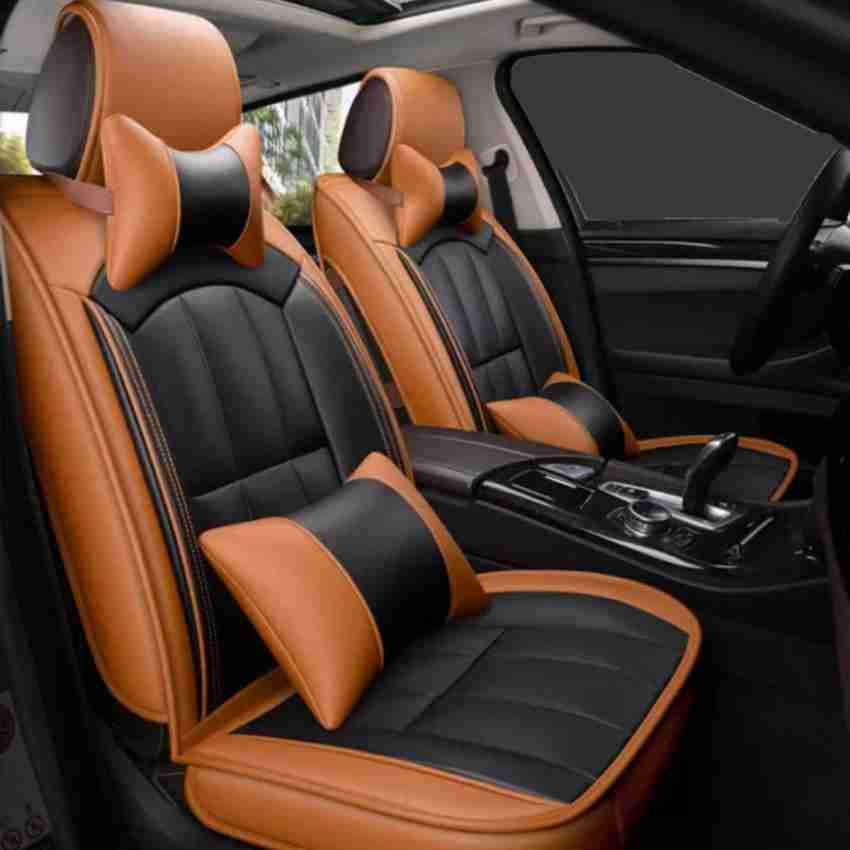 KVD Superior Leather Luxury Car Seat Cover FOR MAHINDRA