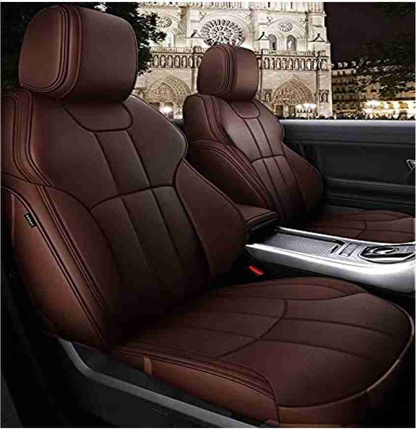 Chocolate brown deals car seat covers
