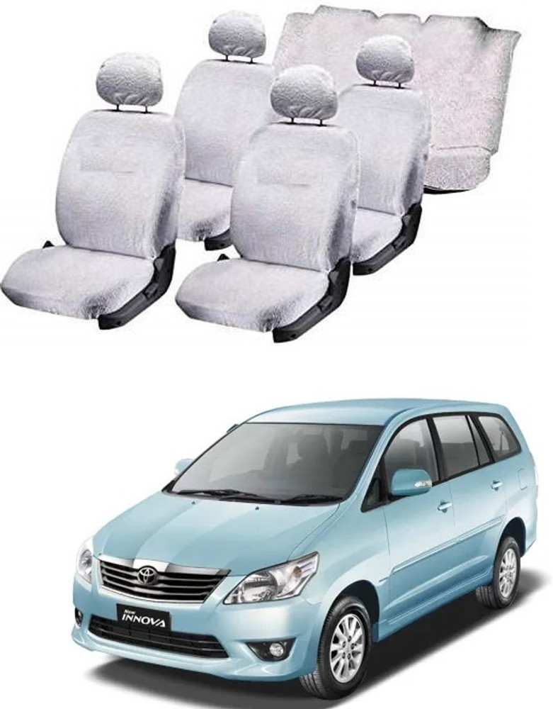 Autohug Cotton Car Seat Cover For Toyota Innova Crysta Price in India Buy Autohug Cotton Car Seat Cover For Toyota Innova Crysta online at Flipkart