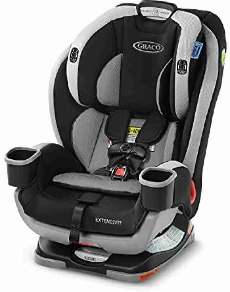 Graco black and shop white car seat