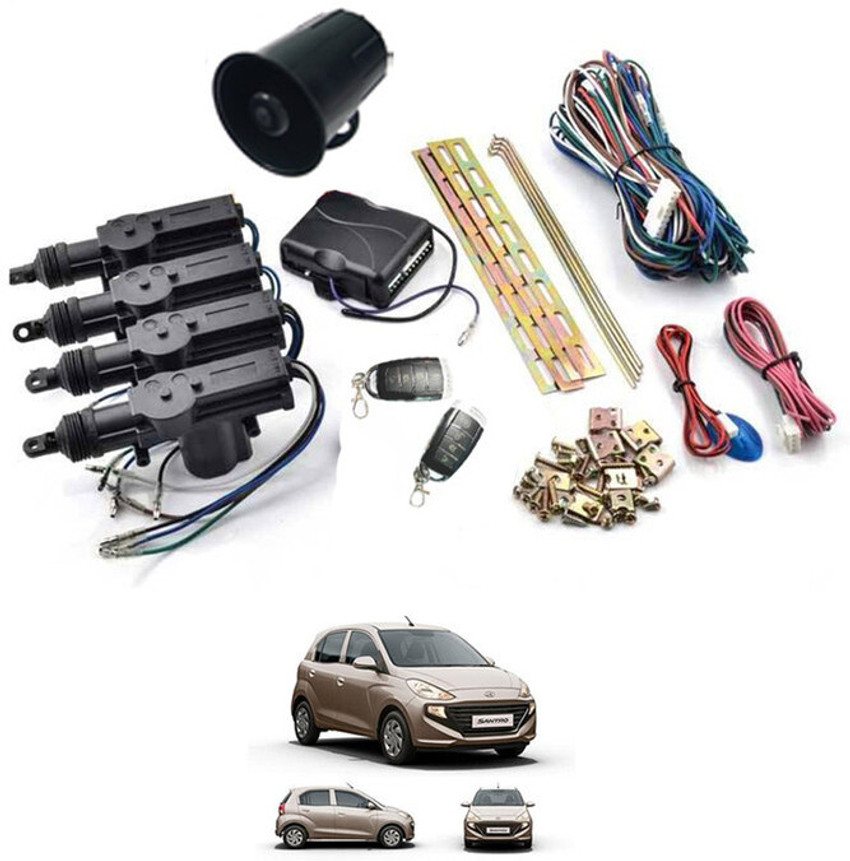 Santro car shop central locking system