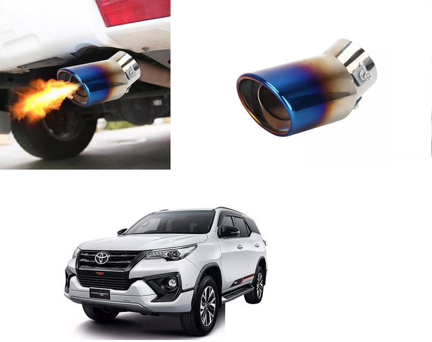 Muffler outlet cutter fortuner