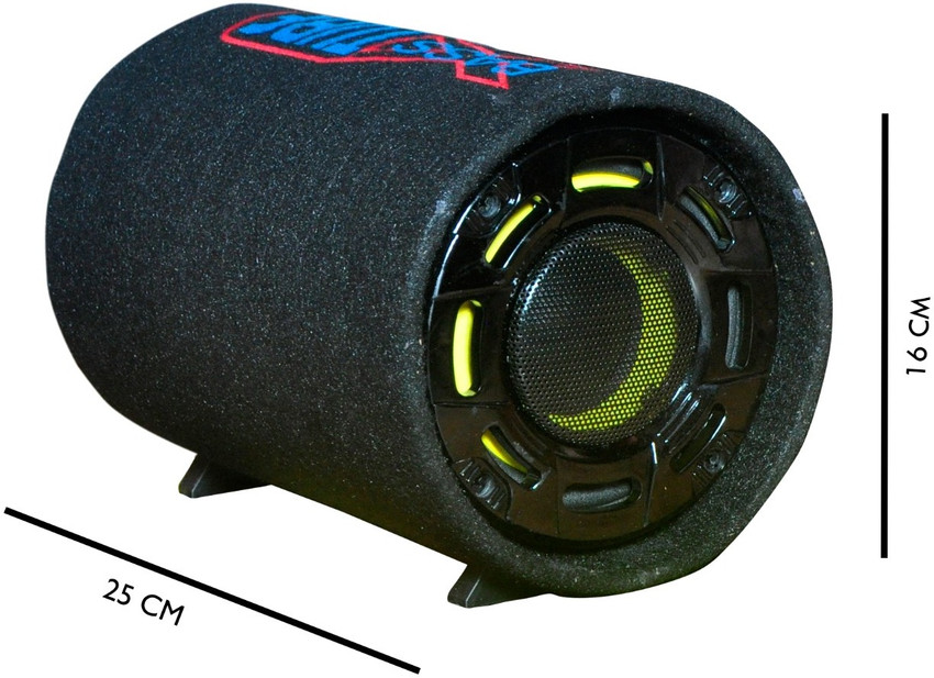 Glazier 5 inch base Tube Speaker with inbuilt tweeter For Auto