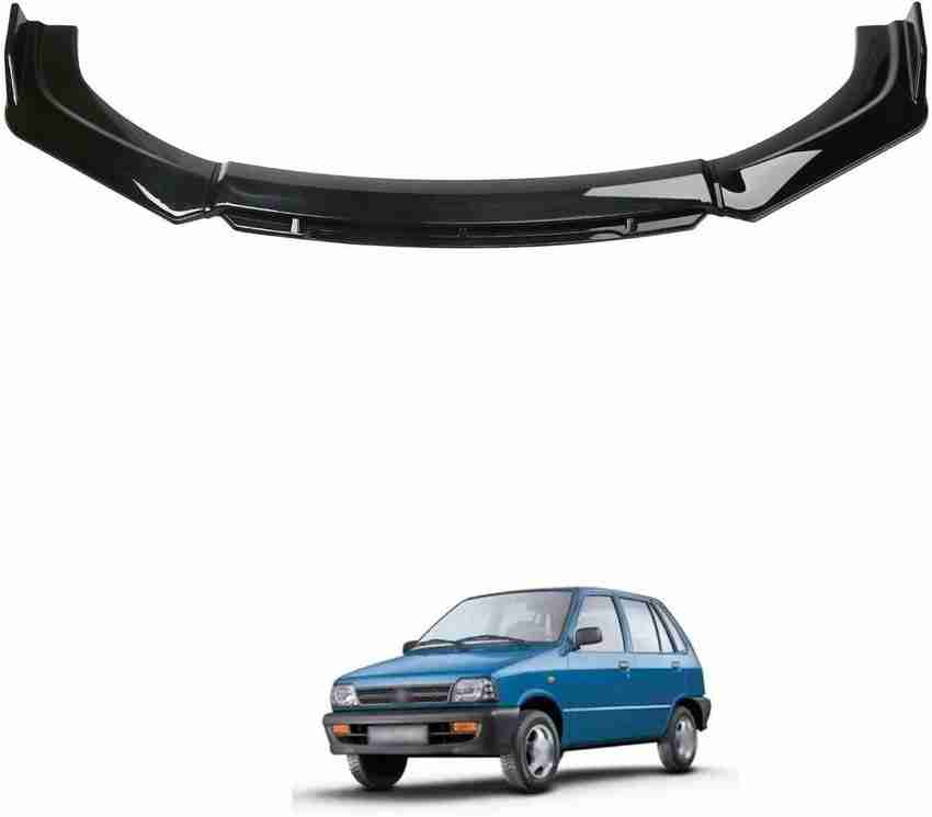 XZRTZ Car Front Bumper Spoiler Splitter Body Kit Side Skirt Front Bumper Guard 128 Matte Glossy Maruti 800 Front Garnish Price in India Buy XZRTZ Car Front Bumper Spoiler Splitter Body