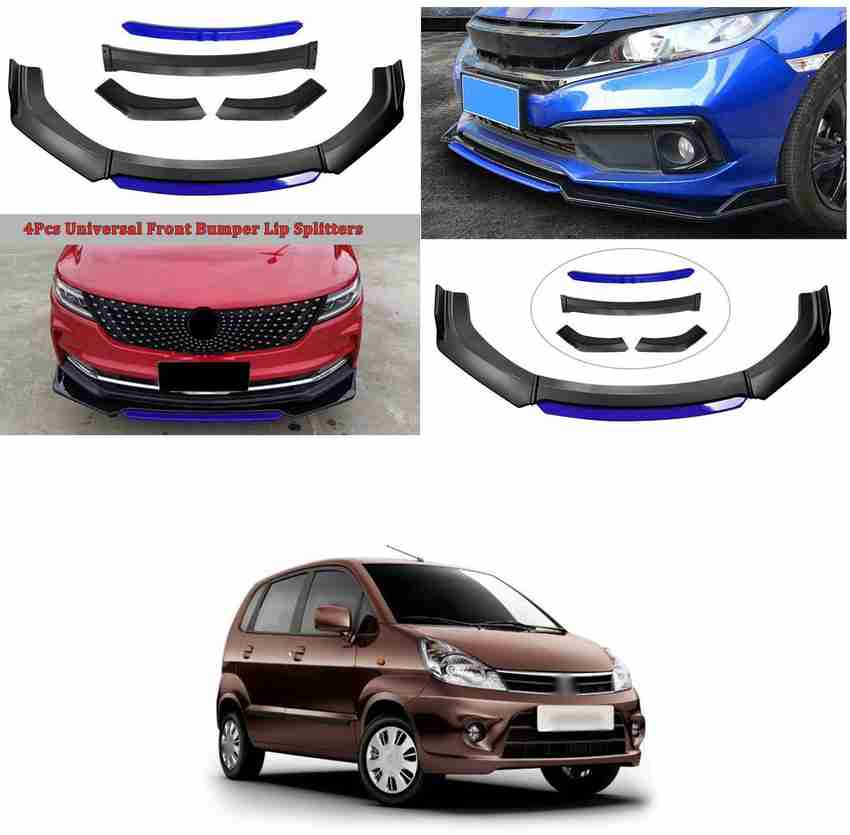 XZRTZ Car Front Bumper Spoiler Splitter Body Kit Side Skirt Front Bumper Guard 436 Matte Glossy Maruti Zen Estilo Front Garnish Price in India Buy XZRTZ Car Front Bumper Spoiler Splitter Body Kit Side...