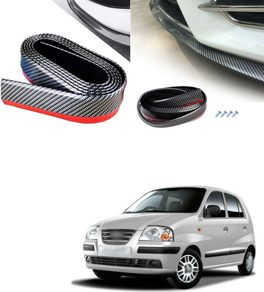 PROEDITION Universal Strip Splitter Spoiler Side Skirt Black for