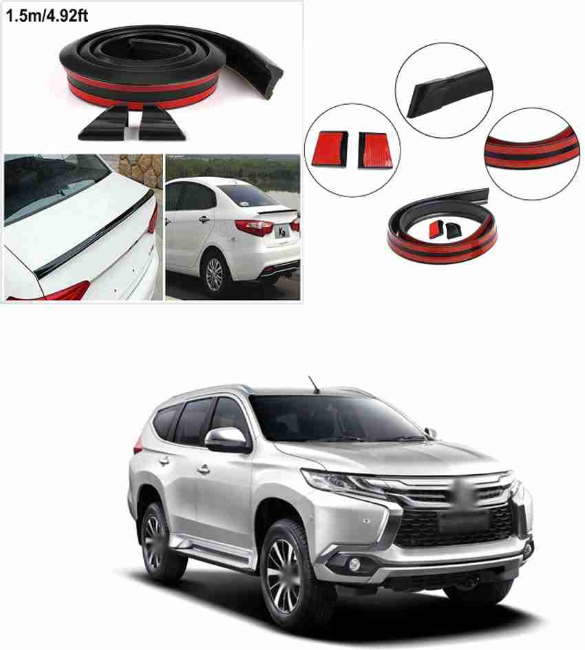 PROEDITION Rear Strip Splitter Spoiler Side Skirt Rubber Carbon