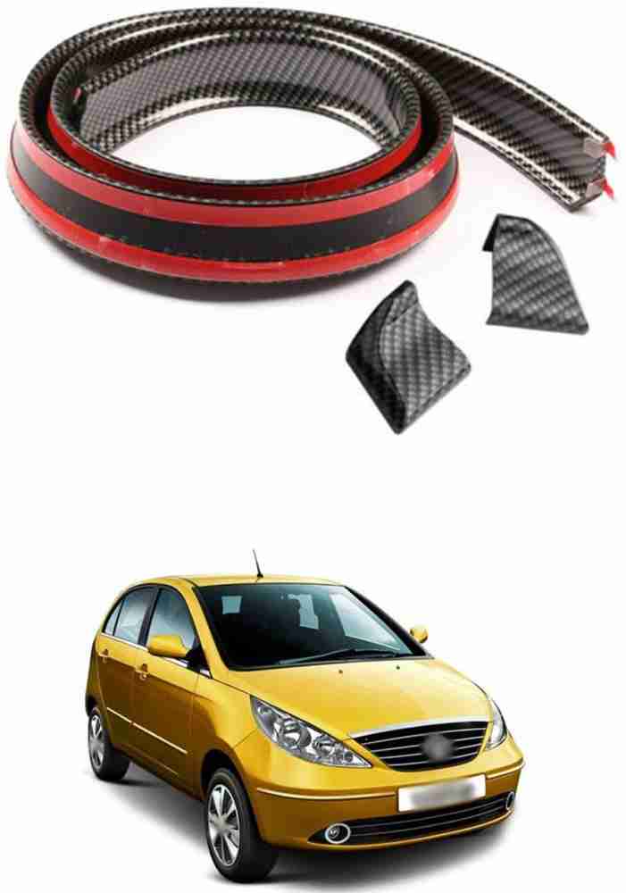 PROEDITION Rear Strip Splitter Spoiler Side Skirt Rubber Carbon