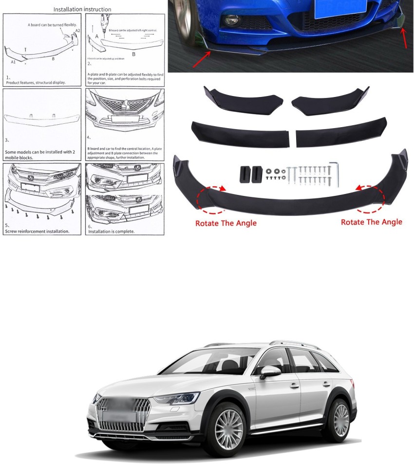 Audi front bumper deals cover