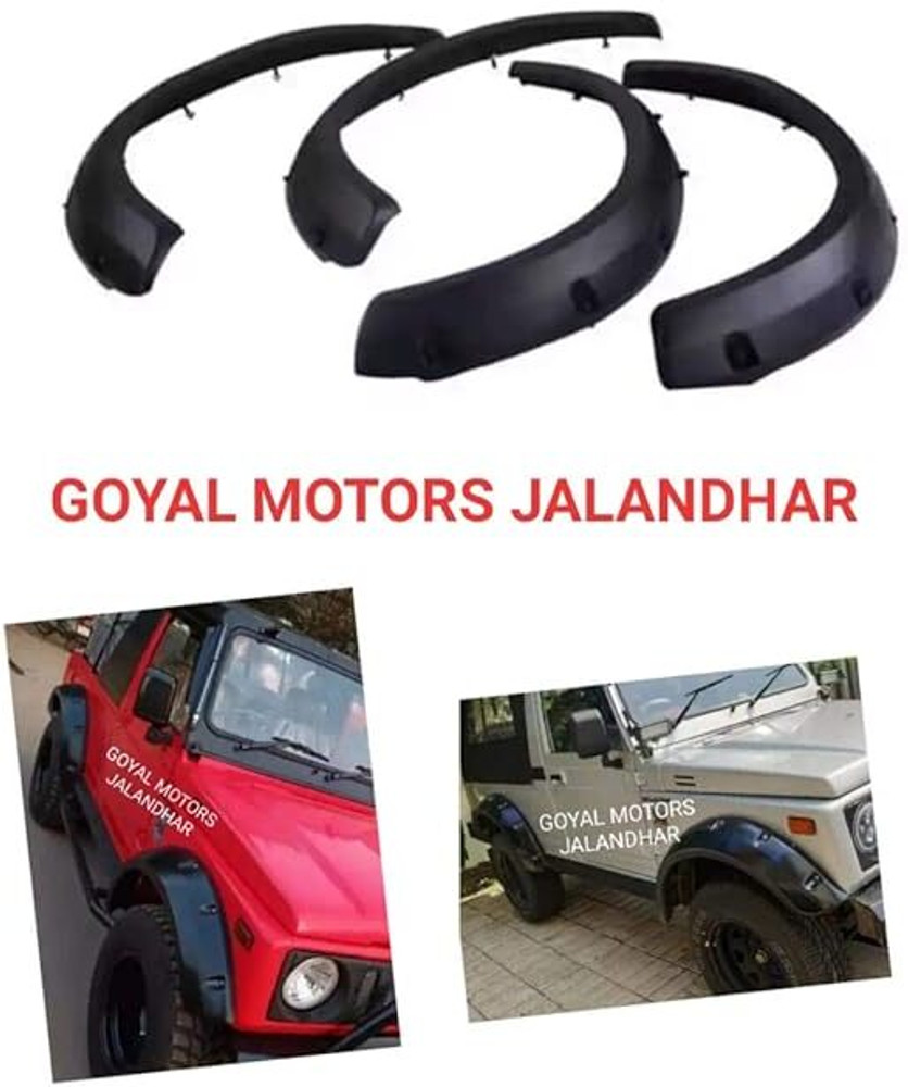 GOYAL MOTORS MARUTI GYPSY ARCHES 5 INCH ROUND MARUTI GYPSY FENDER FLARES 5 INCH Car Spoiler Price in India Buy GOYAL MOTORS MARUTI GYPSY ARCHES 5 INCH ROUND MARUTI