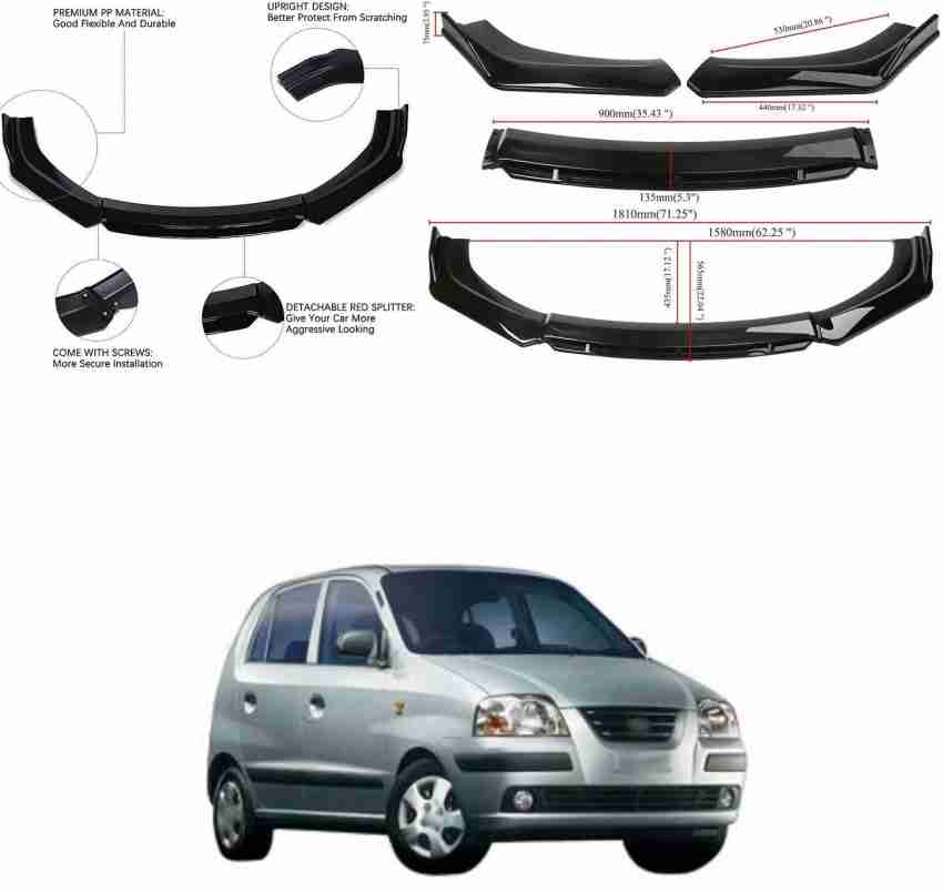 Santro xing store front bumper guard