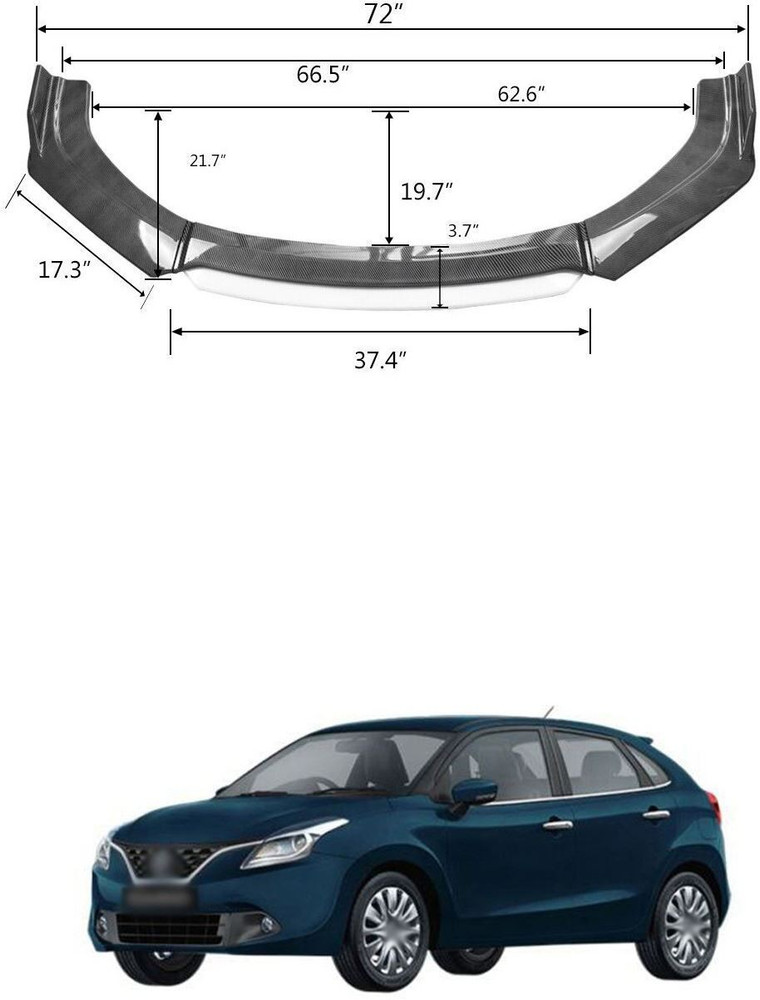 Baleno side body kit discount