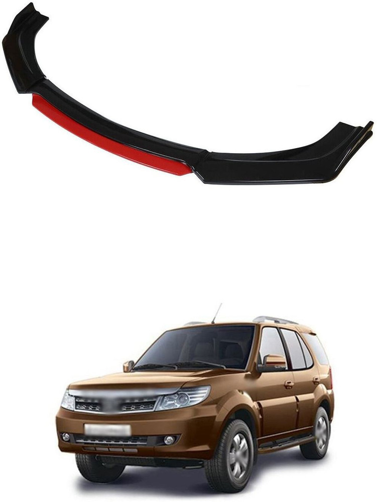 XZRTZ Car Front Bumper Spoiler Splitter Body Kit Side Skirt Front Bumper Guard 739 Matte Glossy Tata Safari Storme Front Garnish Price in India Buy XZRTZ Car Front Bumper Spoiler Splitter
